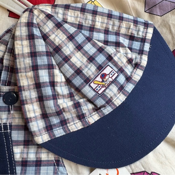 NWT Vintage Baseball Overalls with Cap - Picture 4 of 5